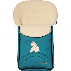 Спальный мешок в коляску №07 - North pole, бирюзовый (Womar, 00-0013361 _8 бирюзовый)