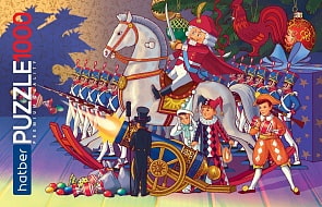 Пазлы Premium - Щелкунчик, 1000 элементов (Hatber, 1000ПЗ2-19331) 