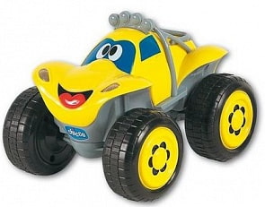 Машинка Билли – большие колеса желтая (Chicco, 617590st)