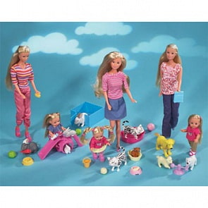 Кукла Штеффи +зверюшки (Simba, 5732156)