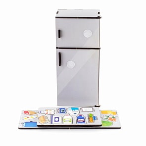 Сортер Холодильник, цвет серый (Woodland, 133203)