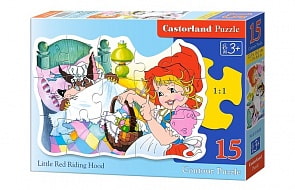 Пазл - Красная Шапочка, 15 элементов (Castorland, B-015030)