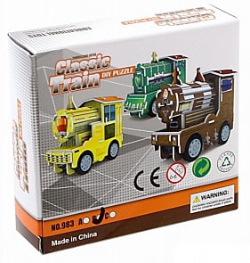 3D-пазл Паровозик(983)