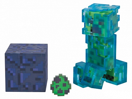 Фигурка Minecraft Charged Creeper, 8 см 