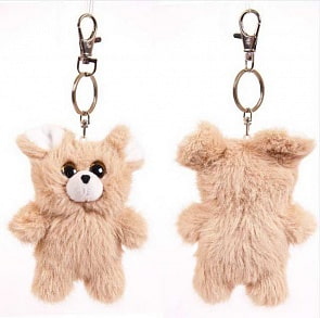 Мягкая игрушка - Флэтси Мини. Мышка с подвесом, 9,5 см (ABtoys, M5080)