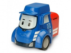 Poli Robocar. Металлическая машинка Пости (Silverlit, 83178)