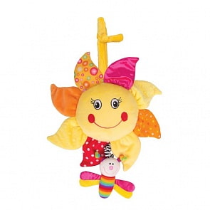 Музыкальный мягкий мобиль – Подсолнух (Happy Snail, 14HS005MP)