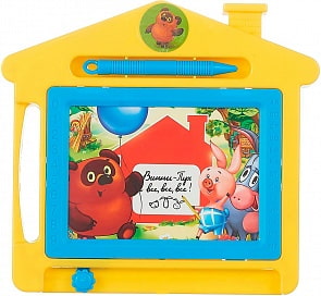 Доска для рисования - Винни-Пух, черно-белая, магнитная (Играем вместе, B545249-R3sim)