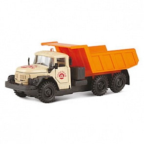 Машина металлическая инерционная ЗИЛ 131 Самосвал – Горстрой, со световыми и звуковыми эффектами (Технопарк, CT10-001-D-1sim)