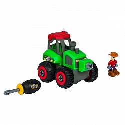 Машинка-конструктор Nikko Farm Vehicles Трактор (Nikko, 40071) - миниатюра