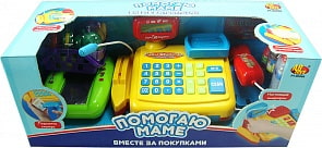 Детская касса со звуковыми эффектами и аксессуарами (RINZO, PT-00066)
