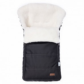 Конверт зимний меховой Nuovita Alpino Bianco, nero/черный (Nuovita, NUO-ALPB_2321)