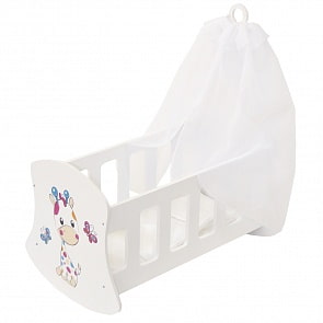 Люлька с балдахином серии Мимими - Крошка Фафи, мини (Paremo, PFD120-124M)