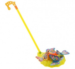 Каталка - Бабочки (Junfa Toys, 256) (ассортимент)