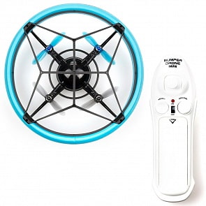 Flybotic. Радиоуправляемый мини-Бампер Дрон, синий (Silverlit, 84820-3)