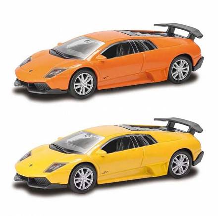 Металлическая машина RMZ City - Lamborghini Murcielago, 1:64, 2 цвета 