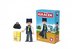 Фигурка почтальона 8 см с аксессуарами (Efko, 30218EF-CH)