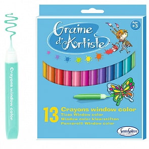 Набор для творчества - Фломастеры для витражей, 13 (SentoSpherE, 9302k)