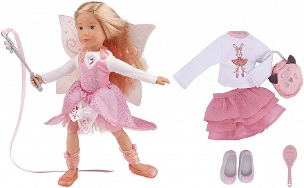 Делюкс набор  - Кукла Вера Kruselings, 23 см с комплектом одежды и аксессуарами 