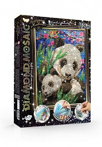 Алмазная мозаика Diamond Mosaic - Панды (Данко-Тойс, DM-02-10)
