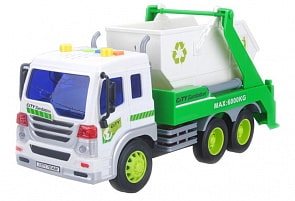 Мусоровоз инерционный 1:16 – световые и звуковые эффекты (ABtoys, WY320A)