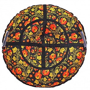 Санки надувные – Тюбинг Узор Хохлома, 100 см (RT, 7031rt)