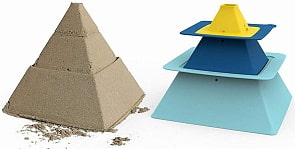 Формочки для 3-уровневых пирамид из песка и снега Quut Pira (Quut, bg170761)