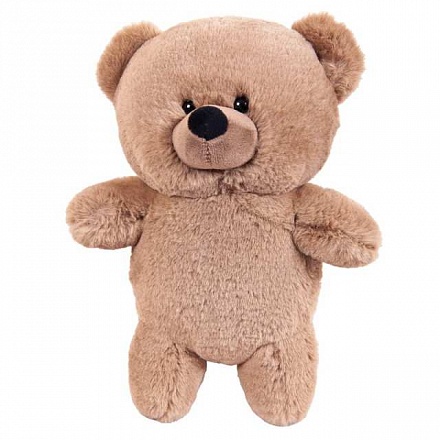 Мягкая игрушка – Флэтси. Медведь коричневый, 27 см 
