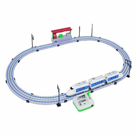 Железная дорога - Скоростной поезд Сапсан, 2,5 м, контроль скорости, 220V 