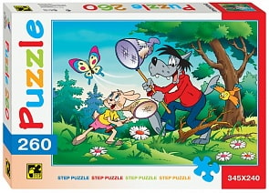 Пазл Ну, погоди! 260 элементов(Step Puzzle, 74003)