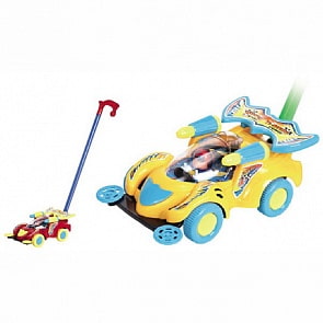 Каталка на палочке со звуком – Автомобиль (Проф-Пресс, И-0484)