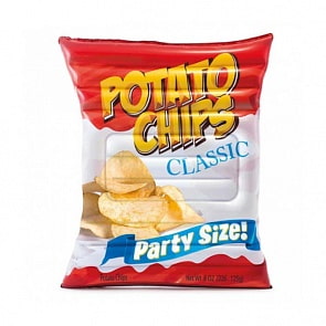 Надувной матрас - Чипсы, серия Fushion, 178 х 140 см (Intex, с58776)