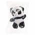 Игрушка мягкая Панда 15 см, без чипа  - миниатюра №4