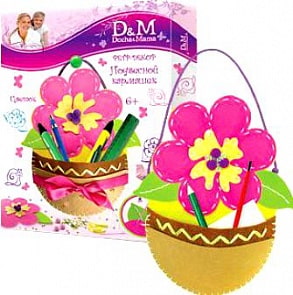 Творческий набор Шьём кармашек Цветок (Docha&Mama, 3277d&m)