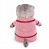 Мягкая игрушка – Басик в красном пиджаке и брюках в елочку, 22 см  - миниатюра №4