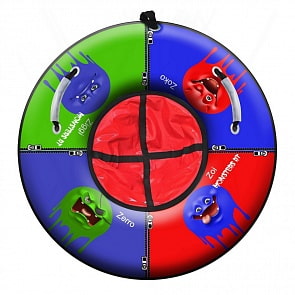 Санки надувные Тюбинг MONSTERS, диаметр 105см. (RT, 6032RT)