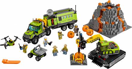 Lego City. База исследователей вулканов 