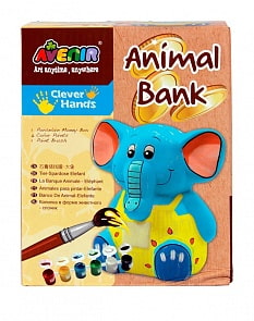 Набор для росписи копилки - Слон (Avenir, AL2016)