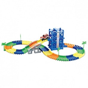 Гибкий трек - Большое путешествие, 128 деталей (Solmar, Т59314)