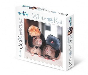 Пазл 2020 Год Крысы. Готовы к зиме, 360 деталей, 4 магнита (Origami, 04750)