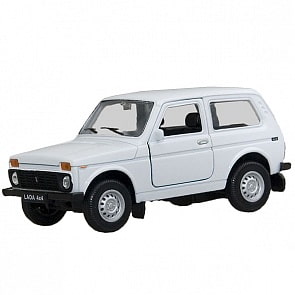 Машинка металлическая  LADA 4x4 (Welly, 42386)