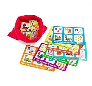 Лото - Буквы-Цифры (Алатойс, ЛТ02)