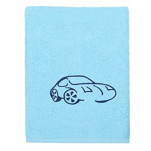 Полотенце Машинка (Kidboo, 00-0013347 голубой)