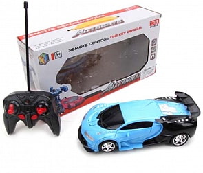 Трансформер р/у - Машина-робот, 6 каналов, свет (Наша Игрушка, 37B) (ассортимент)