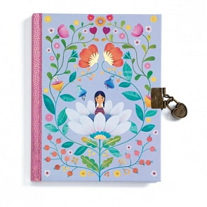 Блокнот с замочком Мэри, 88 страниц (Djeco, DD03616)