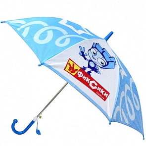 Детский зонт со свистком – Фиксики, диаметр 45 см (Играем вместе, UM45-FIXsim) 