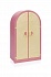 Шкаф - Маленькая принцесса, нежно-розовый  - миниатюра №1