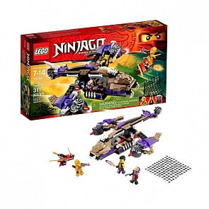 Lego Ninjago. Вертолетная атака Анакондраев (LEGO, 70746-L)