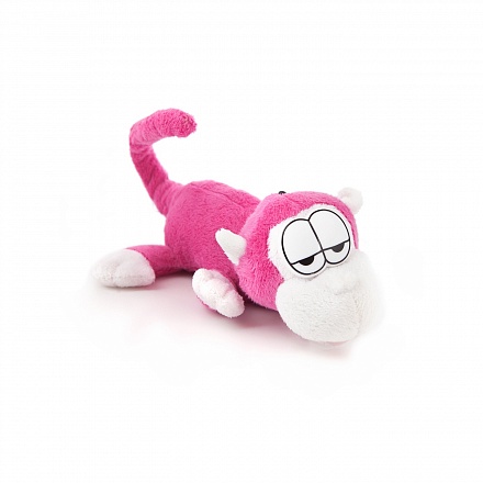 Интерактивная мягкая игрушка - Обезьянка Супермини, розовая 