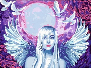 Раскрашивание по номерам – Фантастический ангел (Ravensburger, 28886st)